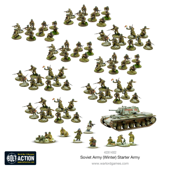 Bolt Action: Soviet Army (Winter) Starter Army